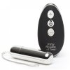 Fifty Shades of Grey - Remote Control Bullet Vibrations - wibrujące jajko (srebrne) Fifty Shades of Grey - Remote Control Bullet Vibrations - wibrujące jajko (srebrne)